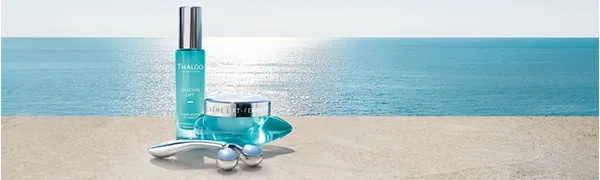 THALGO lifting mask with instant effect Silicon complex tightens facial features and fills wrinkles - Banner Silizium Lift