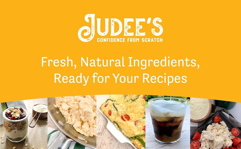 Judee’s Cheesy Scrambled Egg Mix  - 11 oz - Fresh, natural ingredients, ready for your recipes