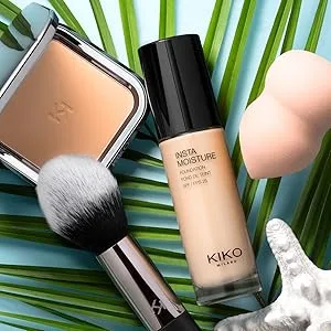 KIKO Milano Face 08 Precision Powder Brush | Conical shaped brush with synthetic bristles for face powder - Make Up Blender
