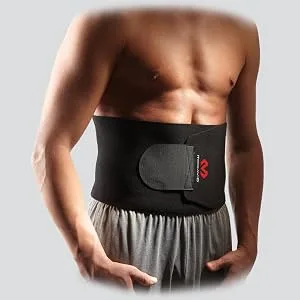 McDavid Waist Trimmer Belt Neoprene Fat Burning Sauna Waist Trainer - Black - product information 2
