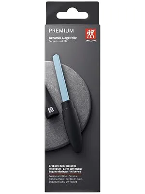 ZWILLING Ceramic Nail File Double-Sided Premium Nail Care for Manicure and Pedicure Premium Black Black - 2021 - image