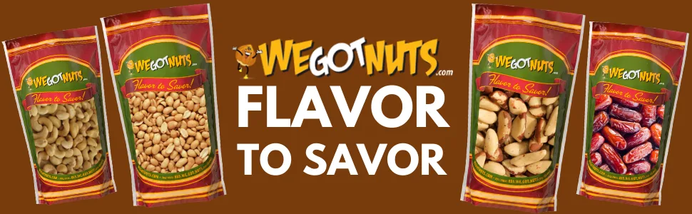 We Got Nuts Peanuts Dry Roasted Unsalted Blanched - 5 Lbs - Flavor To Savor