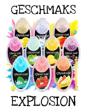 Flavoroom aroma click - 100 premium balls set i intensive flavor with practical box I Simple use for DIY mint water melon pleasure - Geschmaksexplosion