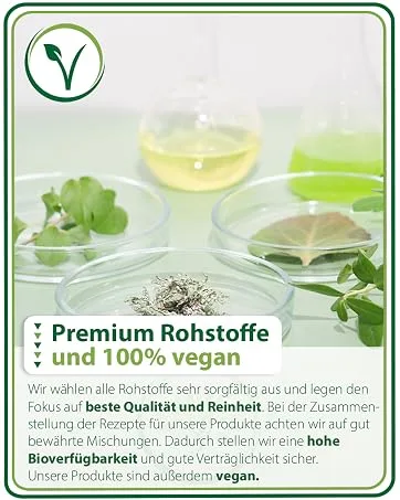 Naturally iron tablets with vitamin C - 180 tablets - highly bio -available 20mg iron made of iron bisglycinate - vegan without additives laboratory tests made in Germany - Brand Story Bild 3