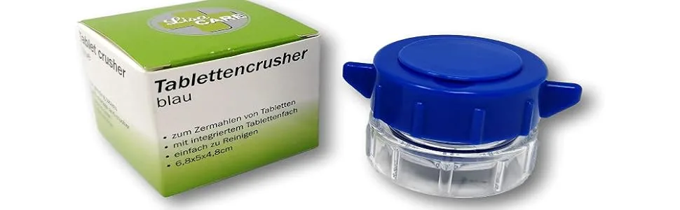 Turn lisacare tablet mortar & chop tablets - Pill dose Small in the lid - Pill Crusher - Medicine mortar - All -day aid tablets Shatterer - product information 9