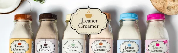 Leaner Creamer Coffee Creamer Sugar Free - Original - 20 Servings - non-dairy