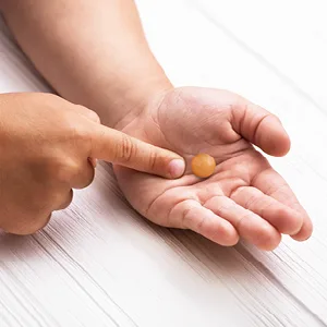 Vitamins for children for the immune system sugar-free Omega-3 vitamin C D3+K2 selenium zinc 90 mini capsules (1 month) - Omega-3