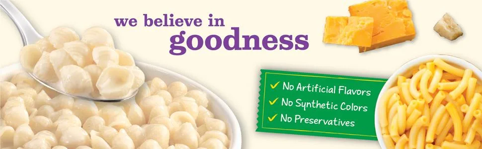 Annie's Macaroni and Cheese Dinner Shells & White Cheddar With Organic Pasta - 6 Ounce (Pack of 12) - product information 6