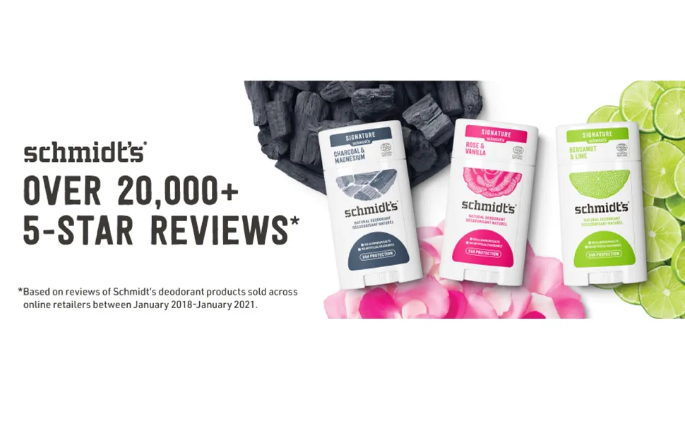 Schmidt's Naturals Natural Deodorant Charcoal + Magnesium - 2.65 oz - Schmidt