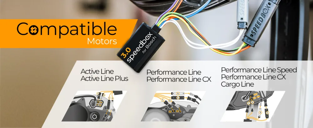 SPEEDBOX 3.0 for Bosch Ebike Tuning Black S - SpeedBox 3.0 für Bosch kompatible Motoren
