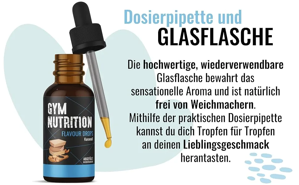 Flavour Drops Flave Drops WITHOUT CALORIES with dosing pipette 50ml great taste For quark yoghurt and more Made in Germany (pineapple) - Delicous