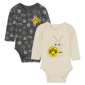 Borussia Dortmund BVB pacifier band - BVB Baby Body, Emma Set