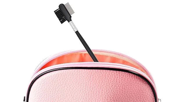 K-Pro Eyebrow Brush Eyelash Comb 2-in-1 Eyebrow Eyelash Comb Metal - Make_up_purse