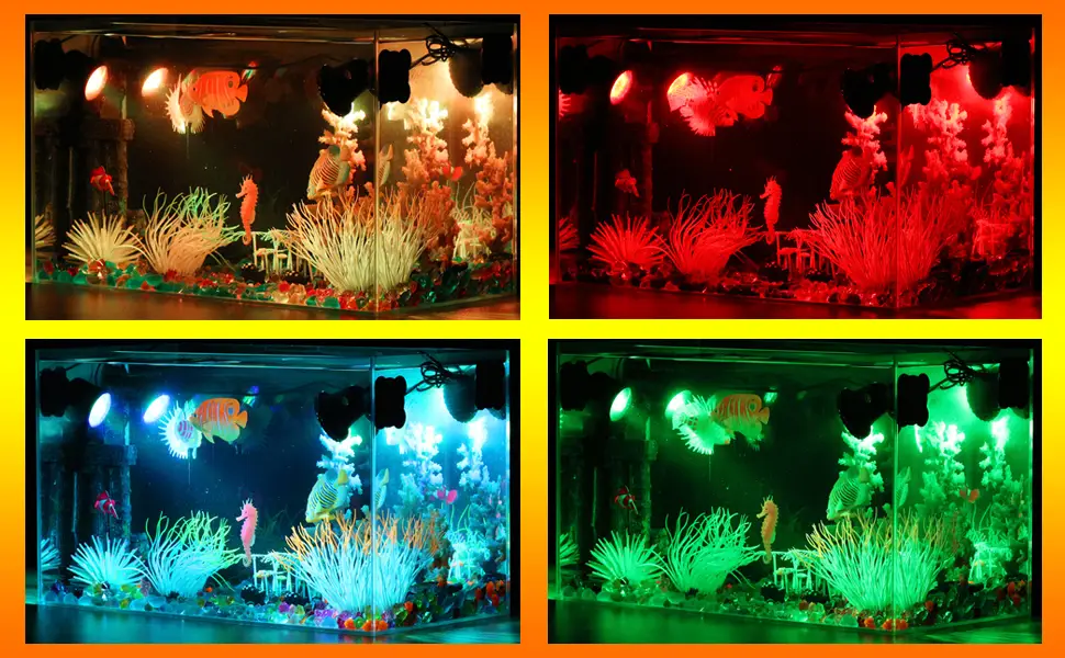 GreenSun Pond Lighting Underwater RGB Spot Light IP68 Waterproof Garden Pond Lamp Fish Pond Lamp with Remote Control - product information 10