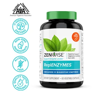 Zenwise Digestive Enzymes ReplENZYMES - 60 Capsules - replenzymes 60 count ebc product