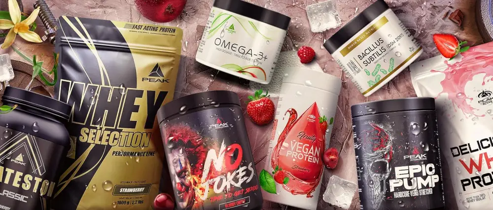 PEAK Vegan Protein - 750g Banana Flavour - PEAK Performance Products S.A.