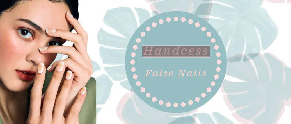 Handcess Square Matte Short Red Gradient False Nails Acrylic Art Full Cover for Women Girls (Red-3) - Falsche Nägel
