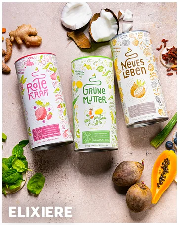 Immun -elixir - quercetin with vitamin C from acerola turmeric citrus -bioflavonoids selenium zinc camu elderberr echinacea & NAC to support the immune system - 450g powder with deposit effect - Elixiere