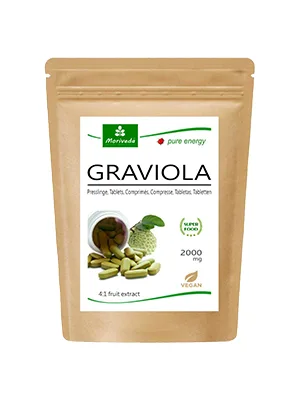 MoriVeda - Graviola Tablets I Vegan I Fruit Extract I 1x 120 Tabs 1 x 120 pieces - Produkt