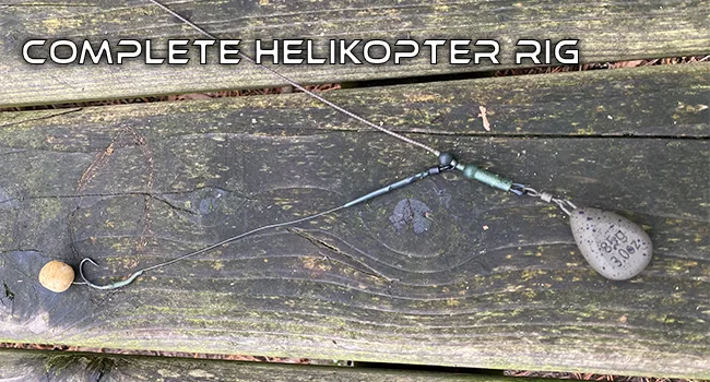 Angel-Berger Magic Baits Ready to Fish Complete Helicopter Rig Assembly - Heli Komplett Montage