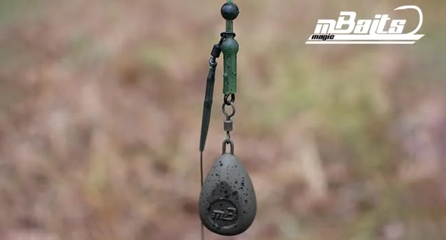 Angel-Berger Magic Baits Ready to Fish Complete Helicopter Rig Assembly - Lead Heli Montage