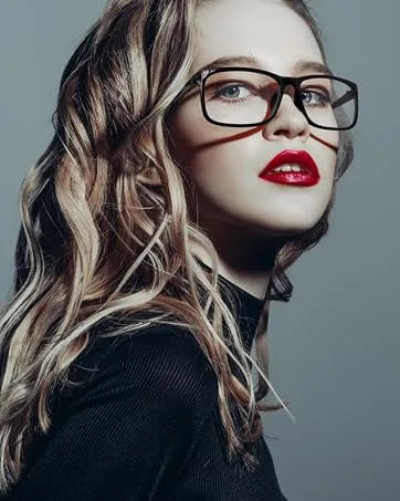 CGID CN79 Classic nerd glasses ellipse 40s 50s panto glasses vintage look clear lens transparent - 8012???1