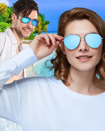 PRiSMA sunglasses MAiLAND - Sunblocker glasses - SunProtect Blue - INTUITION 09 Sunprotect Blue Intuition - PRiSMA SunProtect - Blau