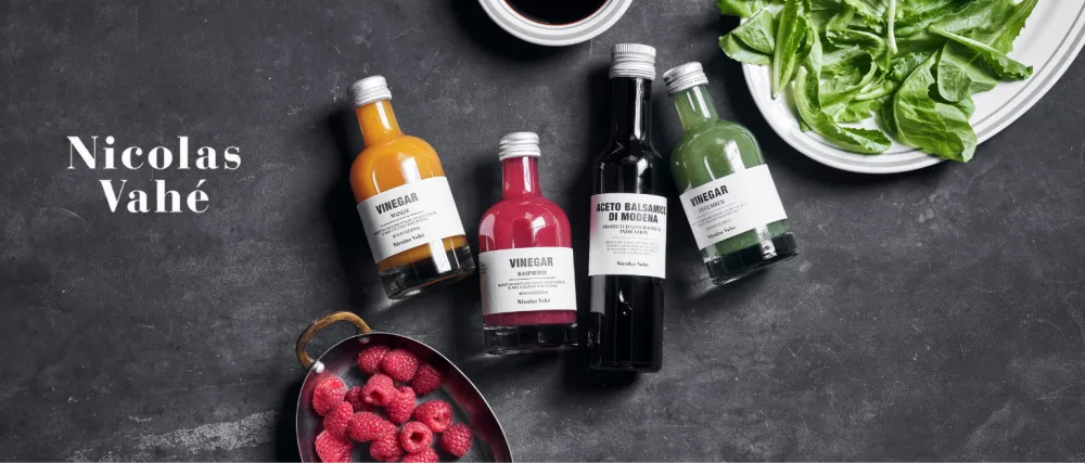 Nicolas Vahe Essig Raspberry 200 ml - Nicolas Vahé, Vinegar, Balsamico, Everyday Luxury Products