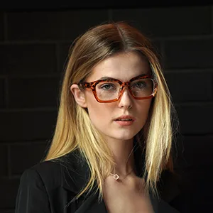 Eyekepper Women's Reading Glasses - Oversized Square Design Reading Glasses for Women Black +1.00 +1.00 Black - Übergroße Lesegeräte mit quadratischem Rahmen
