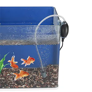 Box -tech oxygen pump mini quiet aquarium oxygen air pump with air stone and silicone hose for fish pools and the nano aquariums black - Sauerstoffpumpe