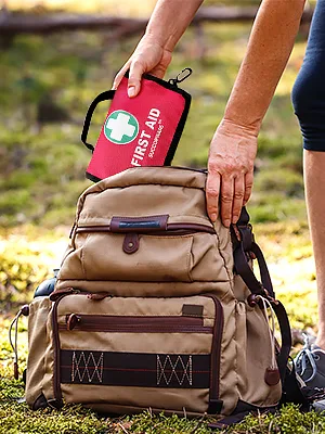 Succorware 100-part mini-first aid set consisting of an emergency foliance ceiling an association for trip household office vehicle camping workplace and - de??2