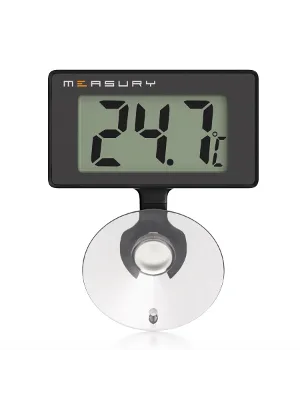 Measury Aquarium Thermometer Waterproof Digital Aquarium Thermometer for Freshwater and Seawater TM10 - TM10 Aquaristik Thermometer