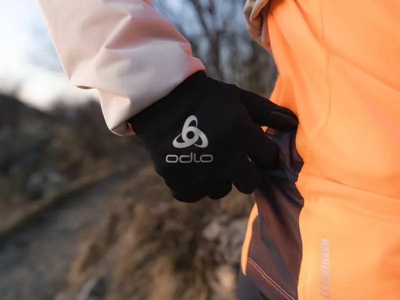 Odlo Ceramiwarm Light_777950 Gloves M Black - Gloves