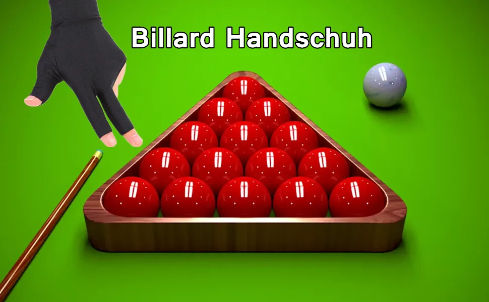 Alomejor Professional Snooker Billiard Gloves Cue Pool Gloves Left Hand Open THREE Fingers Spandex Glove - billiard handschuhe