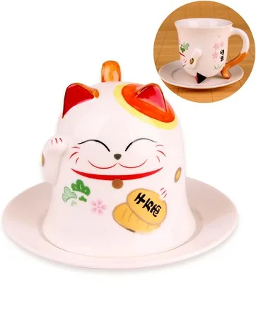 Goodwei Matcha Complete Set including Organic Matcha Tea (Kumo) - Maneki-Neko Tasse