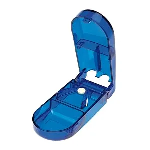 First Aid only tray divider |For halving and shredding tabletsReduces the individual dosage |Handy size for at home and on the goWith storage subject |P-10002 - Tablettenteiler;Pillenteiler;Tablettenzerteiler;Pillenzerteiler