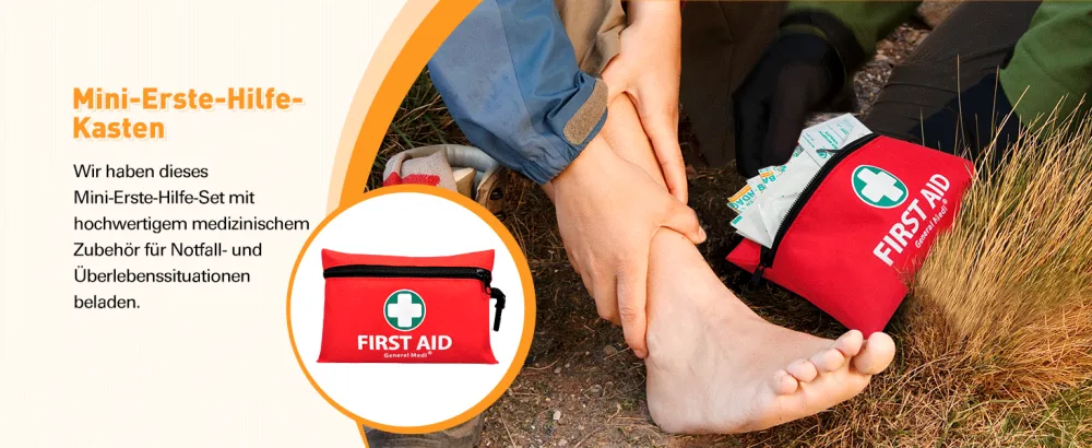 General Medi 127 in 1 Car Breakdown Kit First Aid Kit Vehicle Emergency Breakdown Assistance Set - Emergency First Aid - product information 12