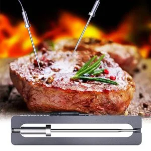 Bfour kitchen Bluetooth thermometer Digital grill thermometer with 6 temperature sensor meat thermometer with alarm polished bowl for grill bbq friend gift with 6 probes - product information 14