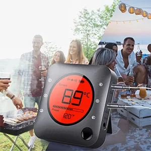 Bfour kitchen Bluetooth thermometer Digital grill thermometer with 6 temperature sensor meat thermometer with alarm polished bowl for grill bbq friend gift with 6 probes - product information 18