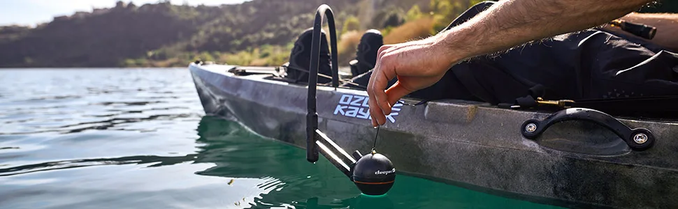 Deeper Flexible Arm 2.0 flexible mounting arm for fishing boat belly boat and kayak single - deeper flexible arm mount