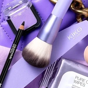 KIKO Milano Smart Blush Brush 103 | Rounded blush brush synthetic bristles - Smart Powder Brush