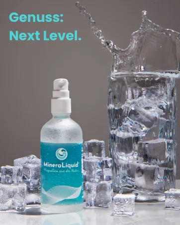 MineraLiquid Minerals for tap water - 100ml liquid electrolytes - magnesium calcium zinc copper - Wassergenuss