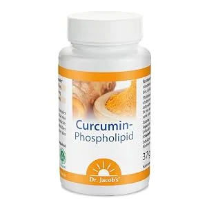 Curcumin Phospholipid 39 g capsules from Dr. Jacob's I 29 times higher bioavailability I without piperine I vegan 30 servings - curcumin phospholipid