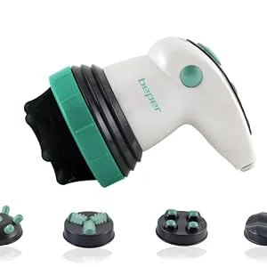 Beper-Massage device Woman 4 in 1 infrared massage triple circular effect tightening and formative adjustable strengths 4 anti-cellulite massage modi - beper