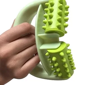 TESMED Cell Anti Cellulite Massage Roller with Handle Green - Manuelles Massagegerät, Cellulite, Unansehnlichkeiten, tesmed