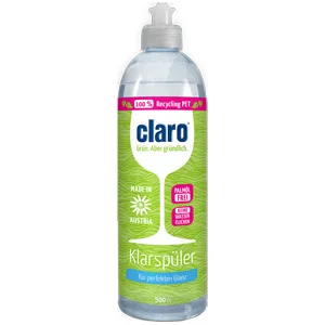 Claro ko pluser 3 x 500ml - Der Klarspüler ist das Tüpfelchen auf dem i. Er macht unser Geschirr restlos trocken...
