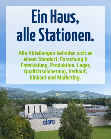 Claro ko pluser 3 x 500ml - Ein Haus, alle Stationen.