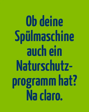 Claro ko pluser 3 x 500ml - Ob deine Spülmaschine auch ein Naturschutzprogramm hat? Na claro.