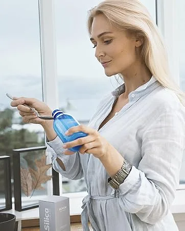 Geosilica silicon pure - 300 ml - liquid colloidal silicon from Iceland - 200mg silicon per daily dose - pH 8.5 basic - vegan and 100% natural - Geosilica