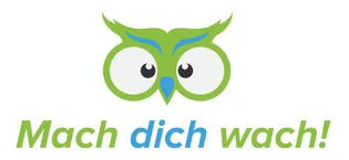 Caffeine lollipop - quality from Germany - 100mg caffeine with immediate effect - works faster than caffeine capsules and caffeine tablets - laboratory testing - without additives - go awake!  - Mach dich wach! Logo